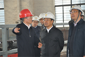 國家質檢總局特種設備安全監(jiān)察局局長宋繼紅一行蒞臨中正開展視察工作