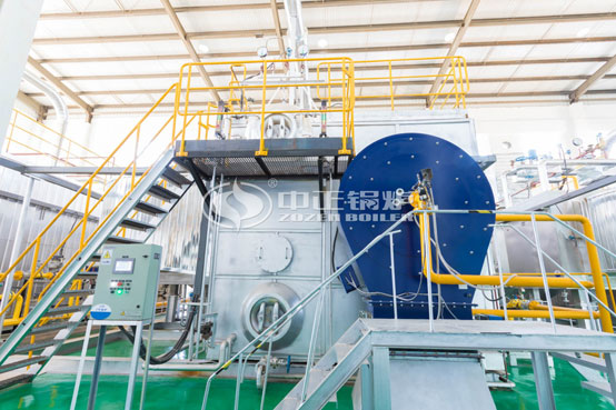 35噸SZS系列冷凝式燃氣過熱蒸汽鍋爐項目