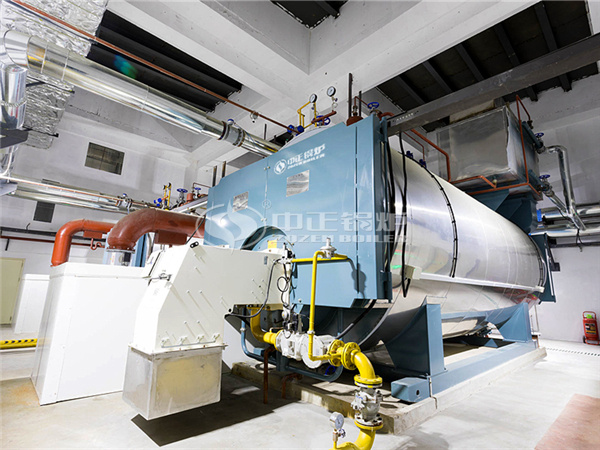 中正鍋爐WNS系列燃?xì)鉄崴仩t現(xiàn)場圖