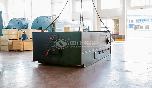 江蘇宇航板業(yè)6噸WNS系列冷凝式三回程燃?xì)庹羝仩t項(xiàng)目