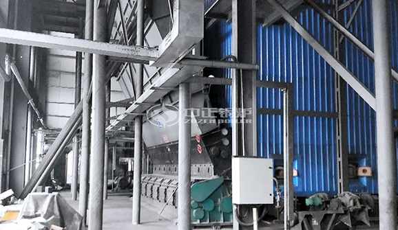 山東15噸SZS系列燃沼氣過熱蒸汽鍋爐項(xiàng)目