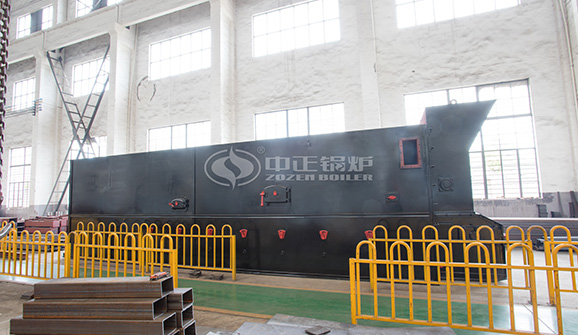 紡織業(yè)15噸DZL系列燃生物質(zhì)三鍋筒蒸汽鍋爐項(xiàng)目